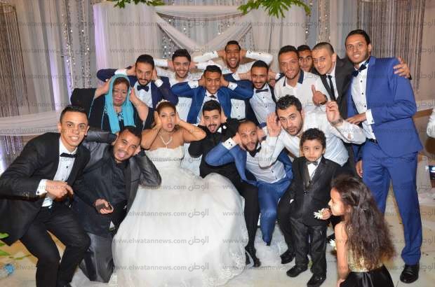بالصور| حفل زفاف شقيقة أحمد سعد